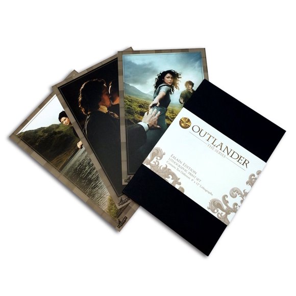 Set de impresión litográfica Factory Entertainment Outlander x10