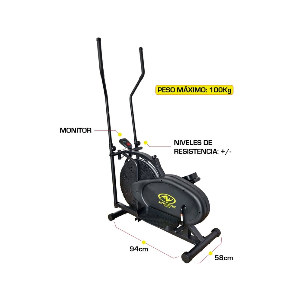 Athletic Works EB01 Negro, foto 7