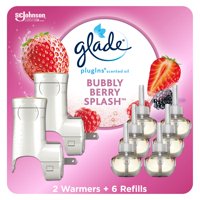 Kit De Inicio Para Ambientadores Glade Plugins Bubbly Berry Splash