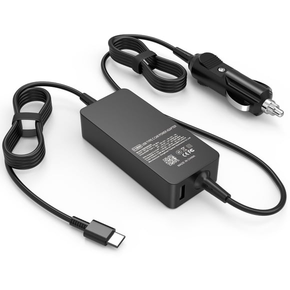 Cargador De Coche Usb C De 100 W Para Dell Latitude 5420 5520