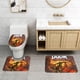 thumbnail image 2 of Juego de 3 Alfombras de Baño Desmarcar Doom Eternal, 2 of 6