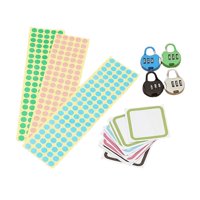 Magideal - 4 Piezas De Candados De Aprendizaje Para Niños, Juegos Preescolares, Motor Sin Bandeja