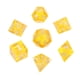 thumbnail image 2 of Juego De Dados Poliédricos DUNGEON Y DRAGONS DND Dice Pearl Dice Para Juegos De Rol Amarillo, 2 of 3