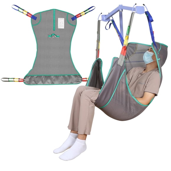 Eslinga de transferencia de pacientes EZ Assistive, 227 kg, malla, 500 libras