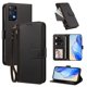 thumbnail image 2 of Funda con Billetera para [Xiaomi Redmi Note 12 Pro 4G] con Bolsillo Zipper y Tarjetero Negro, 2 of 6