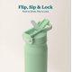 thumbnail image 4 of Botella REDUCE 680 ml Aislada con Tapa Abatible para Matcha, 4 of 7