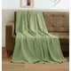 thumbnail image 4 of Ropa de cama Blanket Utopia, gofre, 100% algodón, 300 g/m², color verde salvia, 4 of 8