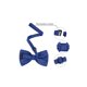 thumbnail image 3 of INSPIRE CHIC Pajaritas de Hombre con Lunares Pre-Atadas para Bodas y Fiestas Azul Oscuro Talla Única, 3 of 5