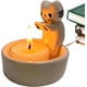 thumbnail image 1 of Candelabro de gatito, candelabro con patas de gato, divertido y lindo candelabro de gato, hecho a mano, resistente y resistente a altas temperaturas, para amantes de los gatos, 1 of 7
