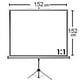 thumbnail image 1 of Telon Tripode 152x152cm, Mecanismo Retractil, 1 of 2