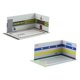 thumbnail image 4 of 2 Piezas 1:32 Estacionamiento Modelo Coche Diecast Garaje Escena StyleJ, 4 of 5
