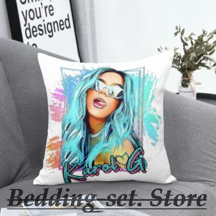 Karol g Throw Pillow New sexy goddess karol g Throw Pillow sofa upholstery bedding square with pillow core comfortable