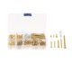 thumbnail image 5 of Kit De Tornillos De Guitarra Eléctrica De 226 Piezas Para Botones De Placa De Cuello De Interruptor De Pastilla Montaje Dorado, 5 of 5
