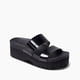 thumbnail image 4 of Sandalia REEF Cushion Vista Higher para mujer, color negro charol 7, 4 of 8