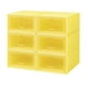 thumbnail image 1 of Pack 6 Caja Zapatos Organizador Armable Apilable Almacenaje, 1 of 2
