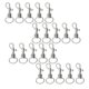 thumbnail image 2 of 20 piezas giratorias Snap Lobster Broche Clips Llavero Llaveros DIY mosquetones, 2 of 5