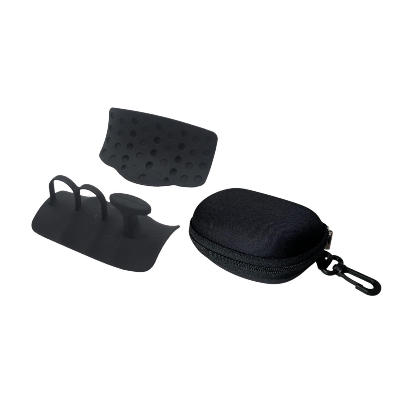 Ioensy - 2 Protectores De Manos Para Levantamiento De Pesas, Para Entrenamiento En Gimnasio, Con Mancuernas, Color Negro