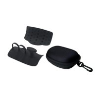 Ioensy - 2 Protectores De Manos Para Levantamiento De Pesas, Para Entrenamiento En Gimnasio, Con Mancuernas, Color Negro