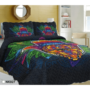 Genérico - Cubrecama Verano Quilt 2 Plazas Varios Diseños