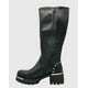 thumbnail image 5 of Bota para mujer, Negra bajo la rodilla con tachas Danicolle, 5 of 5