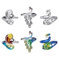 Bothyi - 6X Anillos De Ganchillo Para Dedos Anillos De Bucle De Tejer Diy Para Mujeres Adultas Abuela