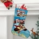 thumbnail image 2 of TaleSpin Tema: Calcetines de Navidad, fino lino blanco para colgar en escaleras y chimenea, decoración navideña para el hogar, regalo de Navidad. 45cm × 32cm, 2 of 5