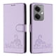 thumbnail image 5 of Funda tipo cartera FOXDOCK para OnePlus Nord CE3 5G con soporte, ranuras, RFID, diseño de gato, 5 of 5