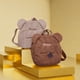 thumbnail image 2 of Personalised Womens Girls Cute Bear Pattern Backpack Gift Plush Toddler Backpack for girls Custom Name Small Casual Shoulder, 2 of 3