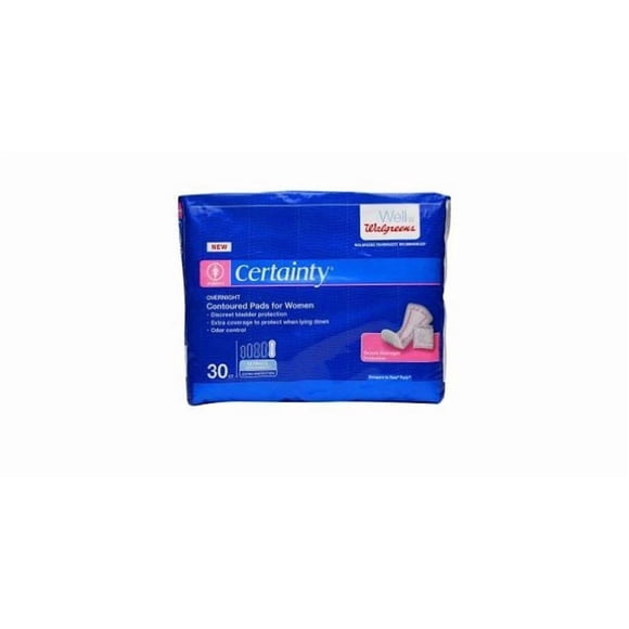 Toallas Higiénicas Certainty para Mujer, Absorción Nocturna, 30 unidades