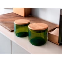 Green Glass - Pocillos De Picoteo - Verdes Verde