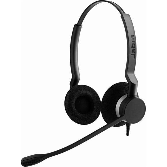 Auriculares Jabra Biz 2325 QD Duo con cable para centro de llamadas profesionales