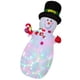 thumbnail image 1 of Decoración Navide?a De Mu?eco De Nieve Inflable Con Estacas Para Vacaciones, 1 of 5