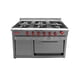 thumbnail image 2 of Cocina Industrial 6 Platos Con Horno Enlozado -GLP, 2 of 3