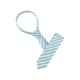thumbnail image 1 of INSPIRE CHIC Corbata de Rayas para Hombre, Corbata de Lino Autonudable, Estilo Casual de Negocios, Azul Cielo, Talla Única, 1 of 5