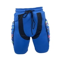 Magideal - Pantalones Cortos Acolchados Para Niños, Almohadillas De Protección De Cadera, Protectores De Cadera Para Protección Contra Caídas, Equipo De Protecci Azul Xl
