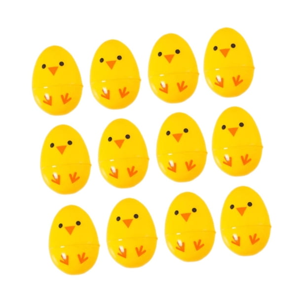 12 Huevos De Pascua Rellenables De Plástico Para Bolsas De Regalo De Búsqueda De Huevos De Pascua
