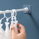 thumbnail image 2 of 2pcs/set, Punch-free Wall Hook, Door Decoration Key Rack, Punch-free Wall Hook, Adhesive Strong Load-bearing Door Rear Hook, Wall Mounted Decorative Hook, Multifunctional Utility Hooks, Suitable For B, 2 of 3