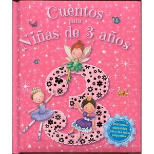 Zig-Zag - Libro Cuentos Para Niñas De 3 Años / 48 Páginas De 22,5 X 18 Cm. Tapa Cartoné Acolchada Con Foil Metálico.