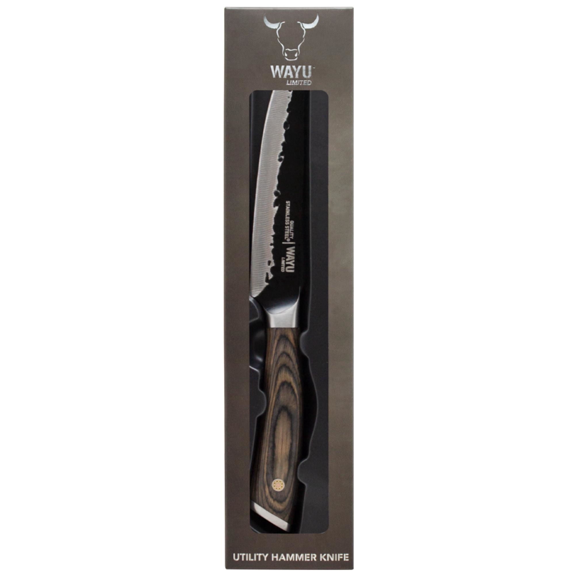 Cuchillo Hammer S 1 Pieza Acero Inoxidable - Madera Negro