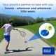 thumbnail image 2 of Set de entrenamiento de tenis MOVEMATE con pelota Wilson y bolsa, 2 of 7