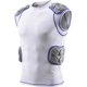 thumbnail image 1 of Camiseta de fútbol Exxact Sports 5 almohadillas para adulto, blanca, 1 of 6