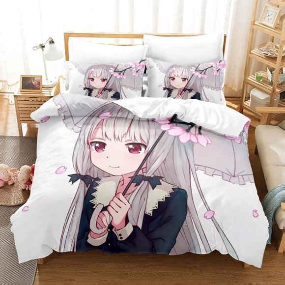 Ms. Vampire Who Lives in My Neighborhood Bedding Set Bed Set Adult Kid Bedroom Duvetcover Sets Bed Sheets