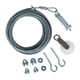 thumbnail image 1 of Molinillos de sidra Dog Tieout Trolley para perros de hasta 85 libras y 75 pies, 1 of 2