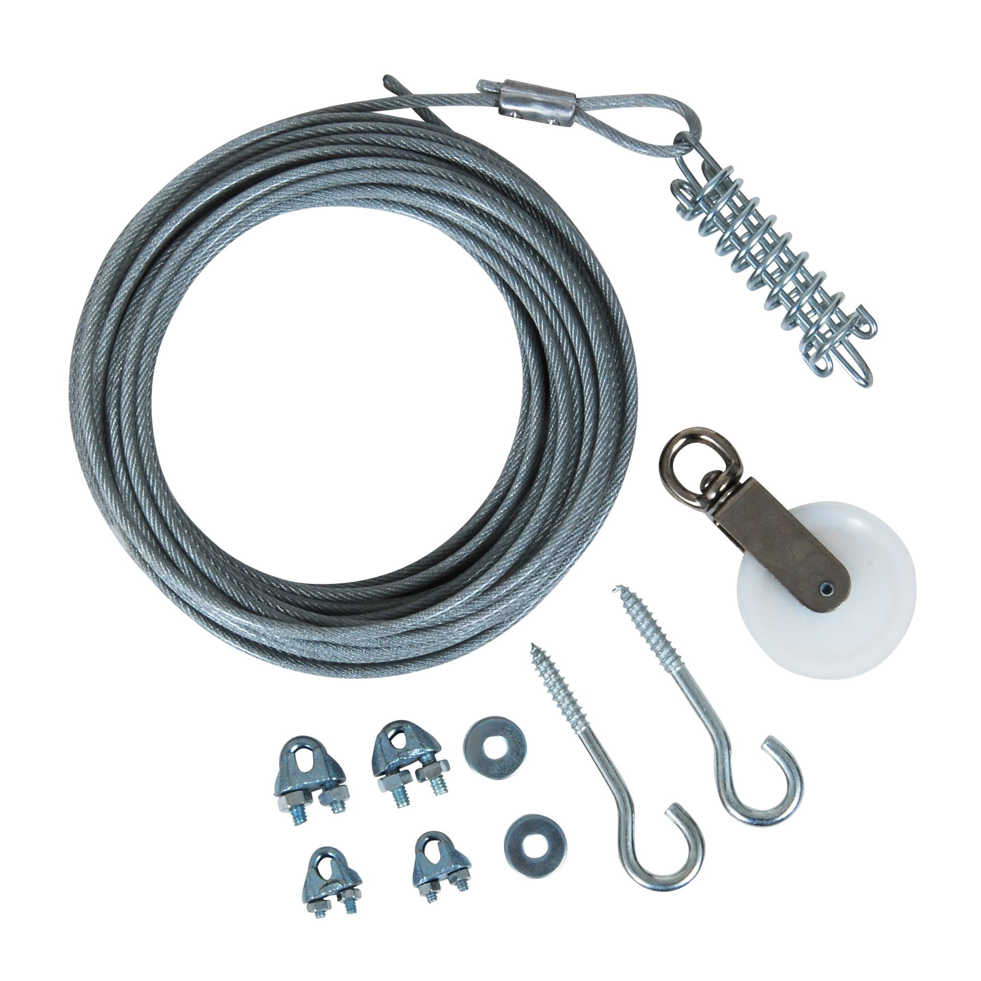 Petmate - Molinillos De Sidra Dog Tieout Trolley Para Perros De Hasta 85 Libras Y 75 Pies