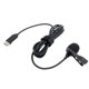 thumbnail image 5 of Micrófono De Solapa Lavalier Tipo C Con Clip Entrevista De Cámara Profesional Para Insta360 ONE R, 5 of 5