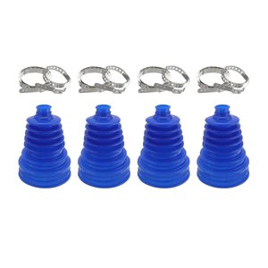 Ioensy - Juego De 4 Botas De Junta Homocinética Con 4 Abrazaderas, Fácil Instalación, Accesorios Para Automóviles, Goma