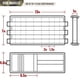 thumbnail image 4 of Organizador de visera de coche WYNEX Molle con tarjetero desmontable, 4 of 7