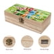 thumbnail image 3 of ¡Yo Gabba Gabba! Caja Organizadora de Madera Rústica - Caja Decorativa Multifuncional para Escritorio, Hogar, Oficina, Joyas y Manualidades, 3 of 6