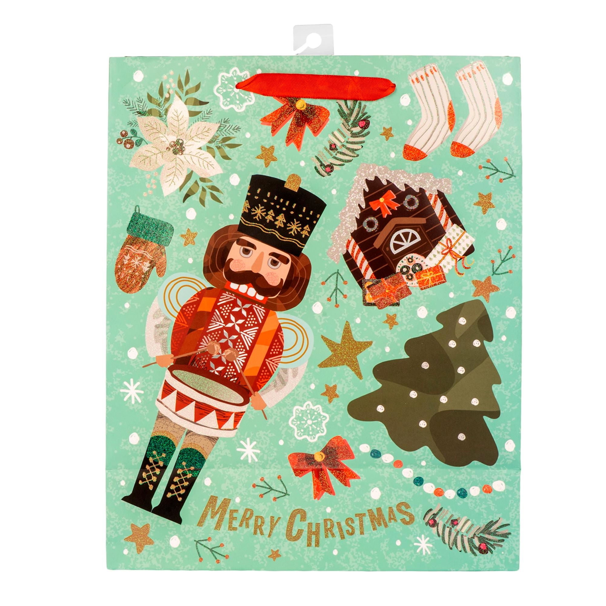 Bolsa Regalo Navidad Grande, 1 Un Palms