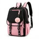 thumbnail image 1 of Large School Bags for Teenage Girls USB Port Canvas Schoolbag Student Book Bag Fashion Black Pink Teen School Backpack, 1 of 3